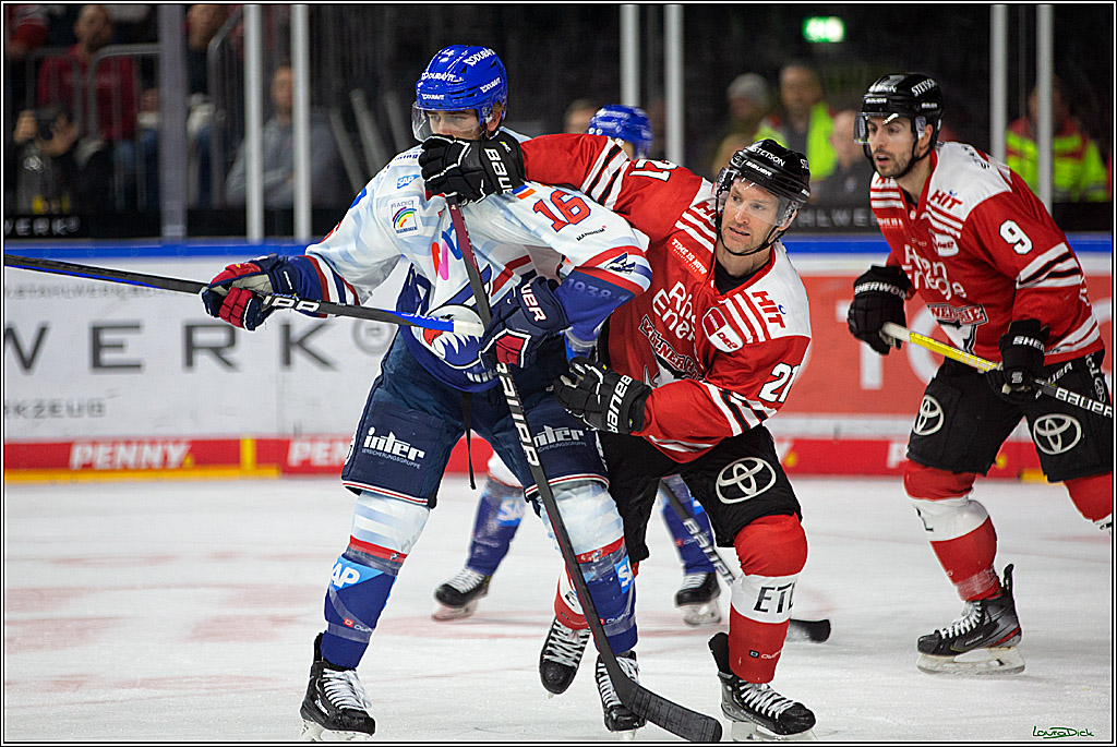PENNY DEL; Koelner Haie-Adler Mannheim; Koeln, 26.03.2023